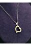Heart Model Love Beloved Relationship Symbol Romantic Gift Style Stoneless Steel Necklace - 6