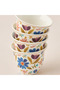 Sylvara 6-Piece New Bone China Kahwa Cup Set - 80 ml - 4