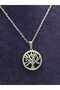 Tree of Life Model Life Tree Luck Abundance Prosperity Symbol Stoneless Design Daily Use Steel Necklace