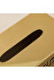 Cutout Detail Stainless Steel Tissue Holder - 4