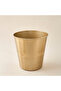Metallic Hammered Waste Basket