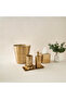 Metallic Hammered Waste Basket - 4