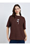 Women Rose Foil Graphic 100% Cotton T-Shirt - 3