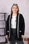 Large Size Stripe Detailed Cardigan - 7