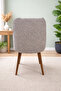 Good Quality Large Oval Chair Cover Jacquard Washable Elastic Kitchen Chair Cover 1Pc - 4