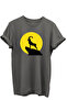 Mountain Goat Silhouette Printed 100% Cotton Regular Fit Crew Neck Unisex T-Shirt