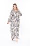 Women's Long Sleeve Summer Plus Size Dress - 5