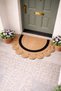 Half Moon D Doormat Front Door Mat Bath Mat Rug Carpet