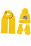 6-12 Years Old Boy's Scarf, Beanie, Gloves Set, Set of 3 - 2