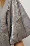 Girl's 7972 Poplin Balloon Sleeve Stone Blouse - 2