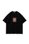 Everyone Love Cats Printed Oversized Unisex Black Tshirt - 2