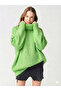 Women's Plus Size Turtleneck Wide Cut Oversized High Neck Knitwear Sweater 5078