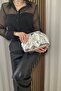 Women's Silver Handbag - Long Strap - Trend Model - Fibag - 3