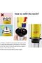 Kitchen Butane Torch Lighter with Safety Lock, Adjustable Flame, Refillable Portable Culinary Torch - 5