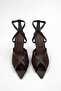 Lace Detailed Thin Heel Women's Shoes 9 cm Heels - 2