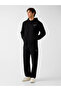 Lauro Straight Leg Men's Black Sweatpants Z6Rb15K1971-Jblk