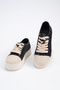 Women's Sneaker Oval Toe Lace-Up Casual Shoes Zule