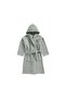 Kids Hooded Bathrobe | Monogrammed Letter 'H' | Soft Cotton Comfort