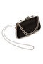 Women's Evening Dress Portfolio Clutch Chain Strap Bag - 4