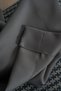 Dark Blackout Lightproof Blackout Thick Background Curtain Living Room Children's Bedroom 1/2.5 Pleated Anthracite - 5