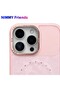 iPhone 16 Pro Max Compatible Magsafe Enabled Magnetic Fashion Stone Luxury Case, Magnetic Cover Pink - 2