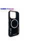 iPhone 16 Pro Compatible 3D Interchangeable Magsafe Enabled Protection Magnetic Silicone Case Black - 4