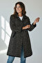 Women's Button-Front Thick Knit Cardigan with Pockets - 2