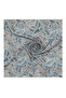 Blue Ethnic Patterned Digital Printed Upholstery Sofa Fabric, Throw Pillow, Cushion Covering Fabric