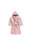 Kids Hooded Bathrobe | Monogrammed Letter 'H' | Soft Cotton Comfort