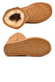 Tan Suede Fur Lined Cold Resistant Women's Boots Pc-55394 Z - 5