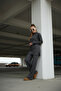 Women's Loose Fit Half Turtleneck Tunic and Bottom Top Set with Elastic Waist Pants - 7
