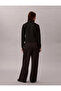 Ponte Logo Waistband Women's Black Sweatpants Lv044E622G-Ub1 - 3