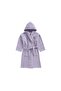 Kids Hooded Bathrobe | Monogrammed Letter 'U' | Soft Cotton Comfort