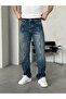 P29470 Design Washed Stitched Baggy Pants - 2