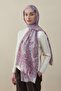 Ethnic Pattern Wool Silk Shawl - 4