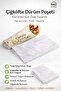 500 Pieces 🥙   1 Pack of Dürüm Bags 14X28 🥙   Transparent Bag 🥙   Packaging Leak-Proof Dumpling Bag 🥙 - 2