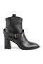 100% Genuine Leather Warm Lining Blunt Toe Western Women's Boots L031.26102854-25K - 2