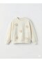 Shorts Skirt and Cream Rose Sweat Suit - 2