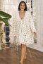 Women's 2-Piece Short Plush Dressing Gown - 2