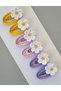Baby Girl Children's Hair Clip Snap Clip Set of 6 Baby Children's Clip - Girl's Clip - 2