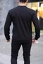 Bisiklet Yaka Basic Erkek Sweatshirt - 3