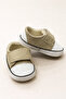 Linen Fabric Baby Shoes, Velcro Anti-Slip Sole First Step - 2