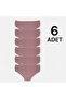 Combed Cotton Lycra Women's Bato Panties 6-Piece - Dusty Rose - 2