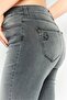 Women Regular Fit Stretchable Denim Jeans, Grey - 5