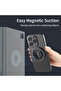 Magnetic Phone Ring Holder Kickstand - Double-Sided MagSafe Compatible Finger RingGrip, 360°Rotation - 6