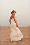 PrettyLittleThing بمظهر الكتان، جانب شق، باريو - 4
