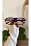 Unisex Women's Men's Uv400 Protected Framed Pilot Sunglasses with Drop Case and Cleaning Cloth as a Gift - 3
