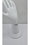 Stainless Steel Silver Color Three-Dimensional Heart Detailed -N- Letter Bracelet - 4