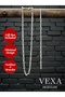 Non-Tarnish Paperclip Chain Necklace Bracelet Set – Special Boxed, Gift Set - 7
