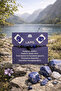 Lapis Lazuli Natural Stone Bracelet |   Handmade Adjustable Rope |   Stylish Energy Stone Bracelet
